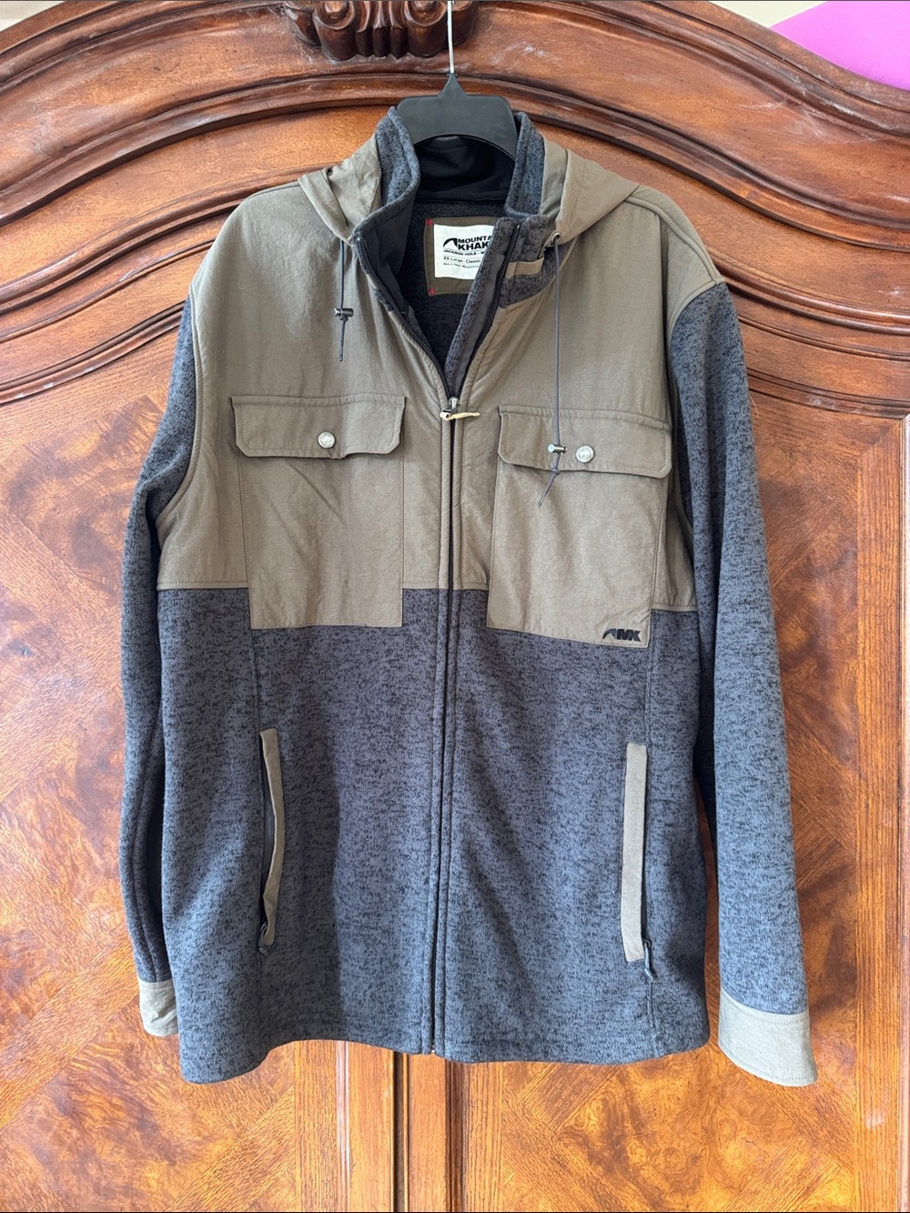 Mountain Khakis Old Faithful Hybrid Classic Fit Hooded Jacket size XXL